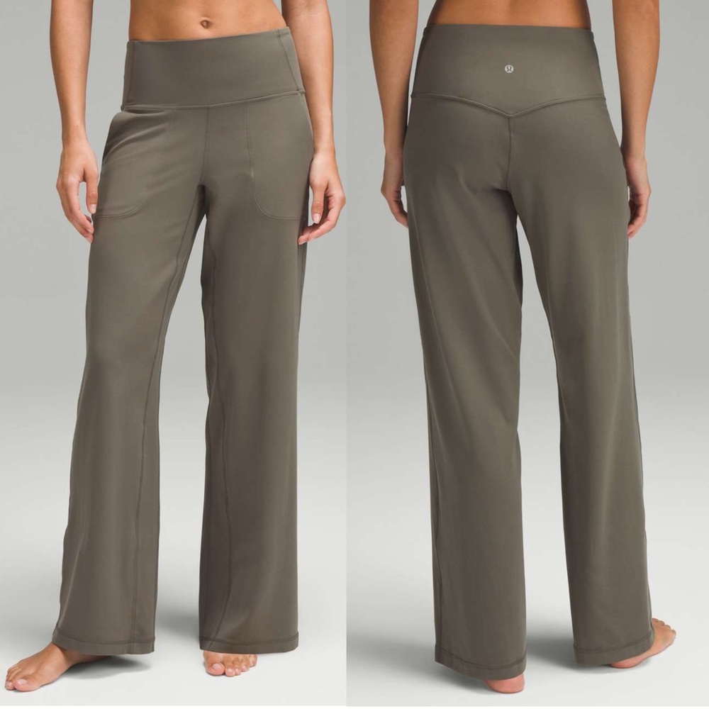 Lululemon Align High-Rise Wide-Leg Yoga Pant 31" Carob Brown Woman’s 2